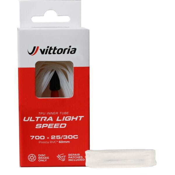 Vittoria Ultra Light Speed 700x25/30 FV presta RVC 60mm Inner Tube click to zoom image