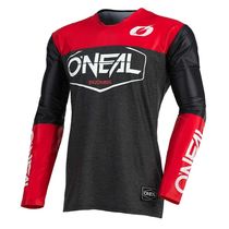 O'Neal Mayhem HEXX Long Sleeve Jersey Black/Red