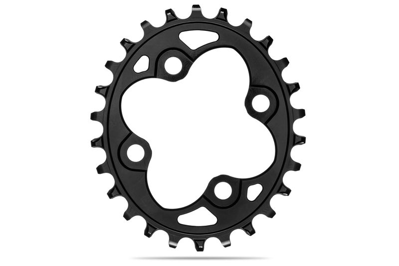 AbsoluteBLACK OVAL 64BCD narrow/wide chainrings 28T click to zoom image