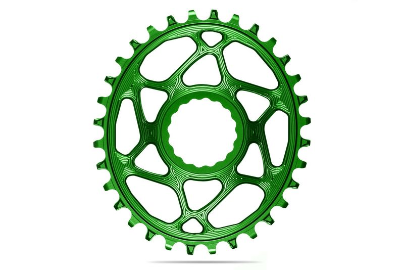 AbsoluteBLACK OVAL RaceFace Cinch Direct Mount chainring (6mm offset) 26T click to zoom image