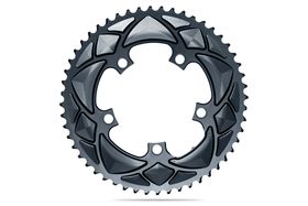 AbsoluteBLACK ROUND 110BCD 5 holes 2X chainring (Not for Sram with hidden bolt) OUTER