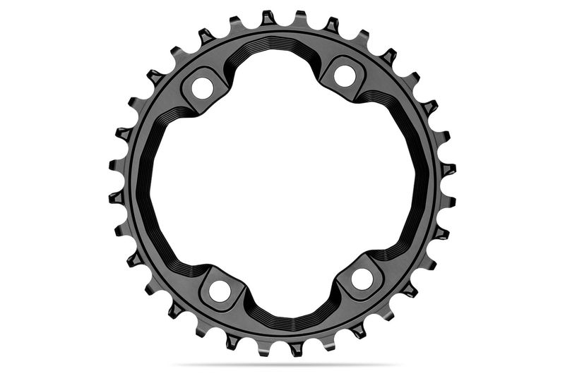 AbsoluteBLACK ROUND XT M8000/MT700 N/W chainring BLACK click to zoom image