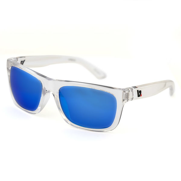 BZ Optics Urban Blue Mirror Blue Mirror Lenses, Includes case Clear click to zoom image