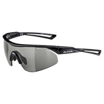Alpina Nylos Shield VL+ Glasses Black/Black Lens