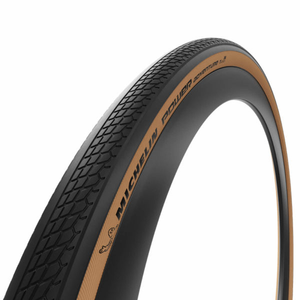 Michelin Power Adventure Tyre 700 x 30c Classic (30-622) click to zoom image