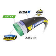 Michelin Power Cup Tubular 28" x 28mm (28-622) click to zoom image