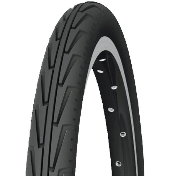 Michelin City'J Tyre 600A Black / White (37-541) click to zoom image