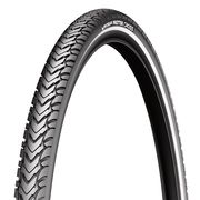 Michelin Protek Cross Tyre 700 x 35c Black / Reflective (37-622) 
