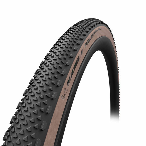 Michelin Power Gravel Tyre 700 x 47c Skin / Black (47-622) click to zoom image