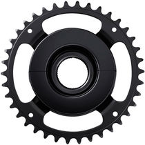 Shimano STEPS SM-CRE61 STEPS chainring, black, 38T without chainguard