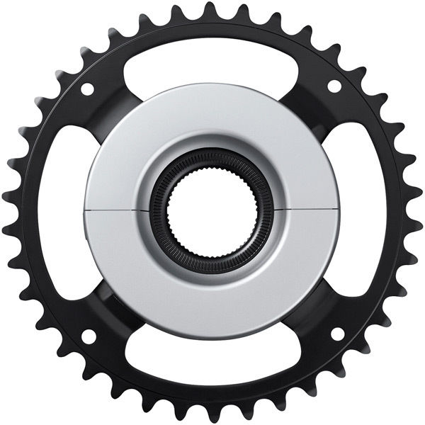 Shimano STEPS SM-CRE61 STEPS chainring, silver, 38T without chainguard click to zoom image