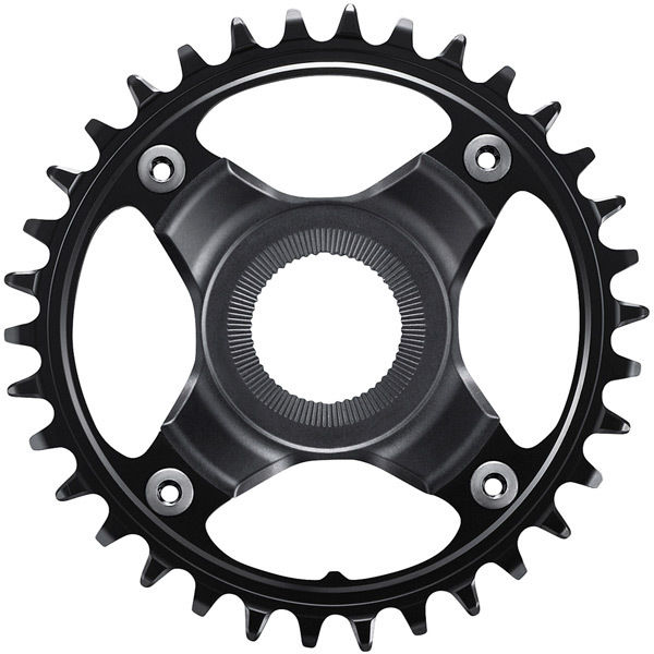 Shimano STEPS SM-CRE80-12-B chainring, 36T for chainline 53 mm, without chainguard, black click to zoom image