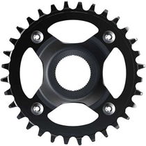 Shimano STEPS CR-EM800 chainring, 32T without chain guard, for chain line 55 mm, black