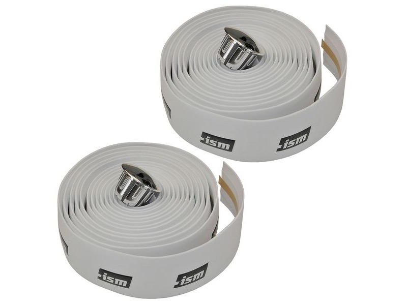 ISM White Bar Tape (with black logo) click to zoom image