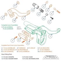 Tektro AU/AUC/Draco Lever Reach Pin