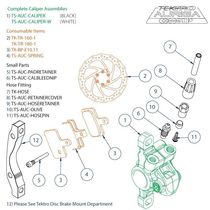 Tektro Auriga Comp Master Piston Kit