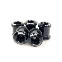 Praxis Works SPARE Chainring Bolts Alloy Black (5 pack)