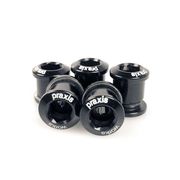 Praxis Works SPARE Chainring Bolts Alloy Black (5 pack) 