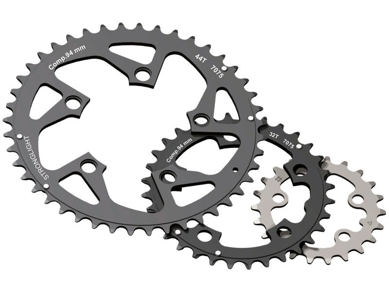 Stronglight 5-Arm/58mm 22T Chainring Steel, Inner Ring click to zoom image