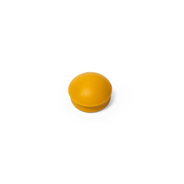Burley Dust Cap For Push Button Wheels Yellow click to zoom image