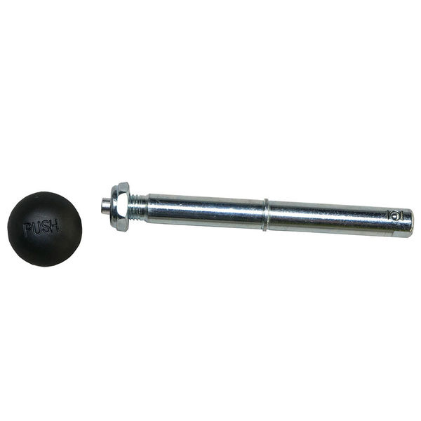 Burley Push Button Axle with Nut/Dust Cap click to zoom image