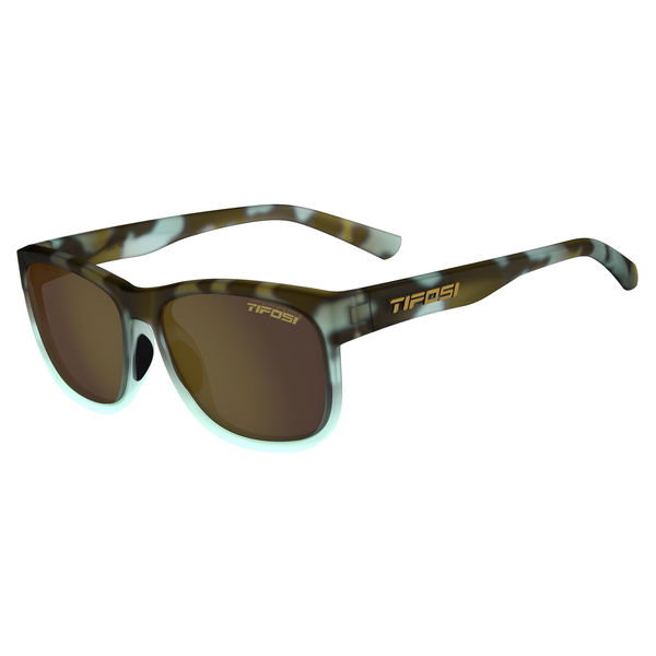 Tifosi Eyewear Swank Xl Single Lens Sunglasses Blue Tortoise click to zoom image
