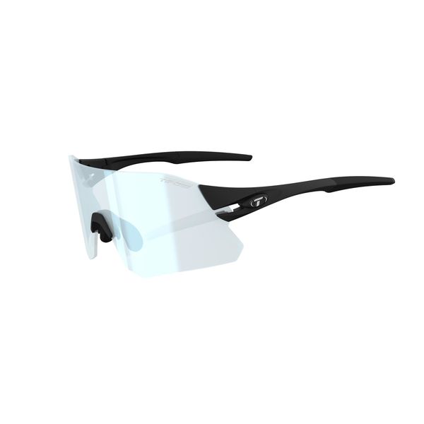 Tifosi Eyewear Rail Clarion Fototec Lens Sunglasses Matte Black/Clarion Blue click to zoom image
