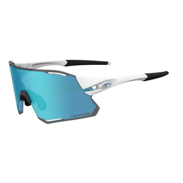 Tifosi Eyewear Rail Race Interchangeable Clarion Lens Sunglasses (2 Lens Limited Edition) Matte White click to zoom image