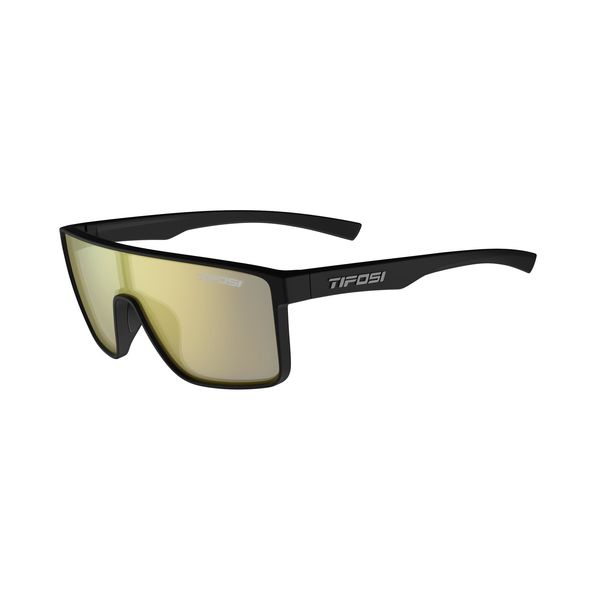 Tifosi Eyewear Sanctum Single Lens Sunglasses 2024: Matte Black click to zoom image