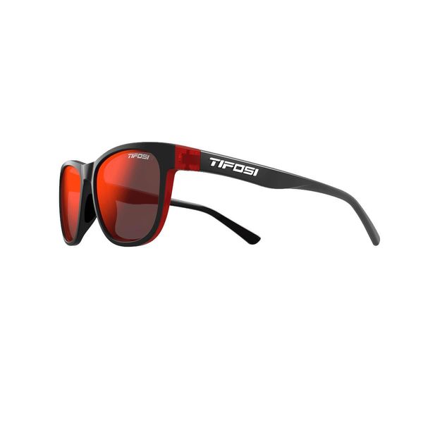 Tifosi Eyewear Swank Single Lens Eyewear Crimson/Onyx/Smoke Red click to zoom image