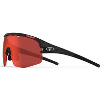 Tifosi Eyewear Sledge Lite Interchangeable Lens Sunglasses Matte Black/Red