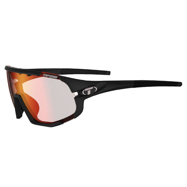 Tifosi Eyewear Sledge Fototec Single Lens Sunglasses Matte Black click to zoom image