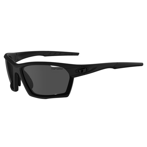 Tifosi Eyewear Kilo Interchangeable Lens Sunglasses Blackout/Smoke/Ac Red/Clear click to zoom image