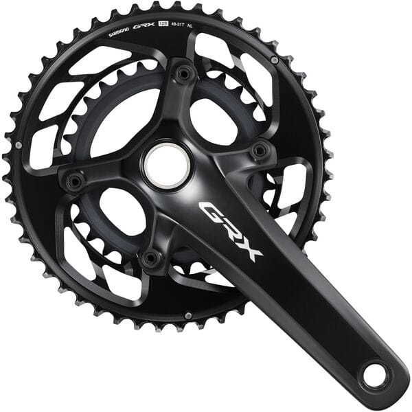 Shimano GRX FC-RX820 GRX chainset 48 / 31, double, 12-speed, Hollowtech II click to zoom image