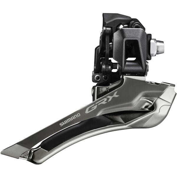 Shimano GRX FD-RX820 GRX front mech, 12-speed double, down pull, braze-on click to zoom image