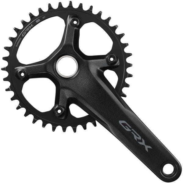 Shimano GRX FC-RX610 GRX chainset 38T, single, 12-speed, 2 piece design click to zoom image