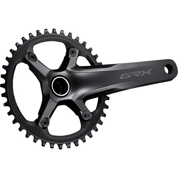 Shimano GRX FC-RX600 GRX chainset 40T, single, 11-speed, 2 piece design, 170 mm click to zoom image