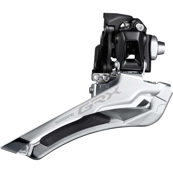 Shimano GRX FD-RX400 GRX front mech, 10-speed double, down pull, braze-on click to zoom image