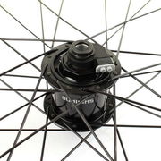 M Part Wheels Gravel Front Wheel Shimano Nexus Dynamo CL Hub G 540 Rim TLR black 27.5 inch click to zoom image
