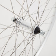 M Part Wheels MTB Front Wheel Nutted silver 26 inch click to zoom image