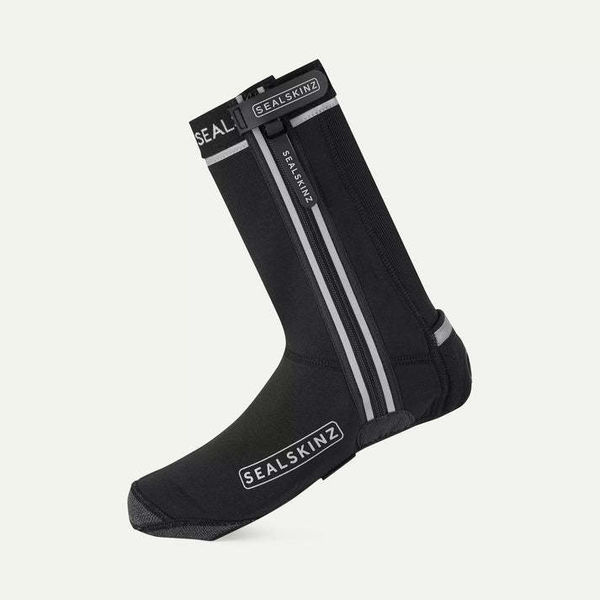 Sealskinz Barsham All Weather Led Open-Sole Cycle Overshoe click to zoom image