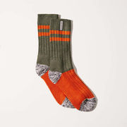 Sealskinz Cawston Bamboo Mid Length Colour Blocked Sock  click to zoom image