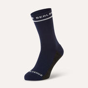 Sealskinz Foxley Mid Length Active Sock Small/Medium Navy/Grey/Cream  click to zoom image