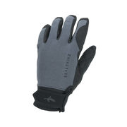 Sealskinz Harling Waterproof All Weather Glove Small Grey/Black  click to zoom image
