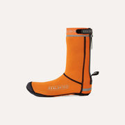 Sealskinz Hempton All Weather Closed-Sole Cycle Overshoe Small Orange  click to zoom image