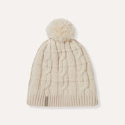 Sealskinz Hemsby Waterproof Cold Weather Cable Knit Bobble Hat  click to zoom image