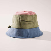 Sealskinz Lynford Waterproof Womens Colour Block Canvas Bucket Hat  click to zoom image