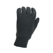 Sealskinz Necton Windproof All Weather Knitted Glove Small Grey  click to zoom image