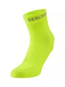 Sealskinz Thetford Waterproof All Weather Cycle Oversock Small/Medium Neon Yellow  click to zoom image