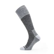 Sealskinz Solo QuickDry Knee Length Sock Small Grey  click to zoom image